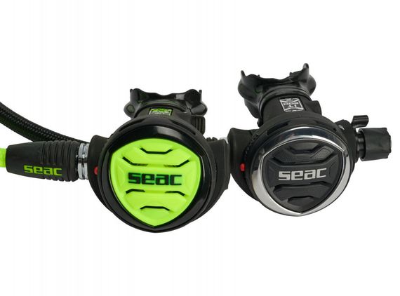Комплект регулятор и октопус Seac Sub IT500 set ICE DIN 300 BAR холодноводный