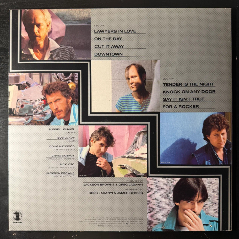 Jackson Browne – Lawyers In Love (Япония 1983г.)