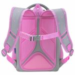 Ранец BRAUBERG LIGHT, 1 отделение, с брелоком, "Cat patches", плюшевые нашивки, 36х26х13 см, 272030