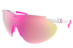 Спортивные очки HILX Domain Shiny White / Pink Lens