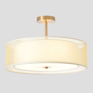 Светильник потолочный 5*Е27 MYSTERY PL5 BRASS латунь Crystal Lux