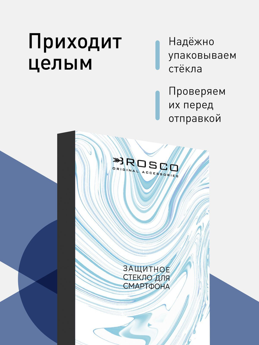 Набор стекол ROSCO для Vivo Y35 оптом (арт. VV-Y35-FSP-SET2)