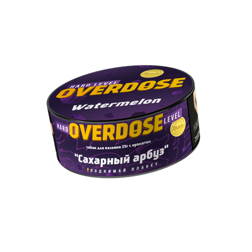 М. Табак для кальяна Overdose Сахарный арбуз, 25 г