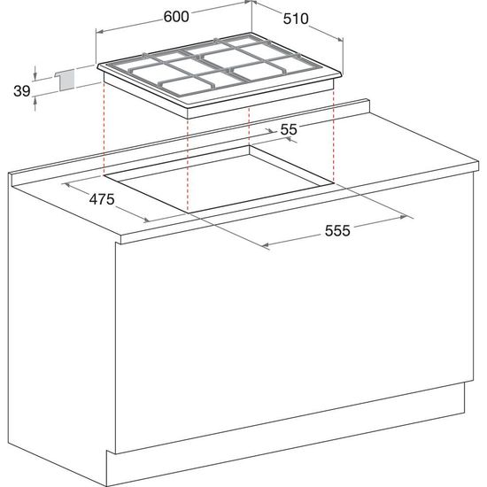 Газовая варочная панель Hotpoint-Ariston PCN 641 IX
