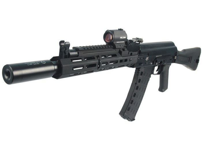 Цевьё с газовой трубкой SAG MK1 для АК, 5 M-LOK (с вырезом под оковку) (S20034)
