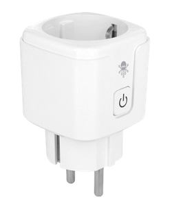 Умная розетка дистанционного управления SLS OUT_1 с Wi-Fi White (SLSOUT_1)