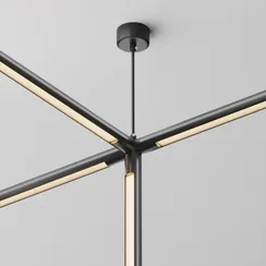 Х-образный вертикальный коннектор Accessories for system Shelf CA019L4C-P-B Maytoni