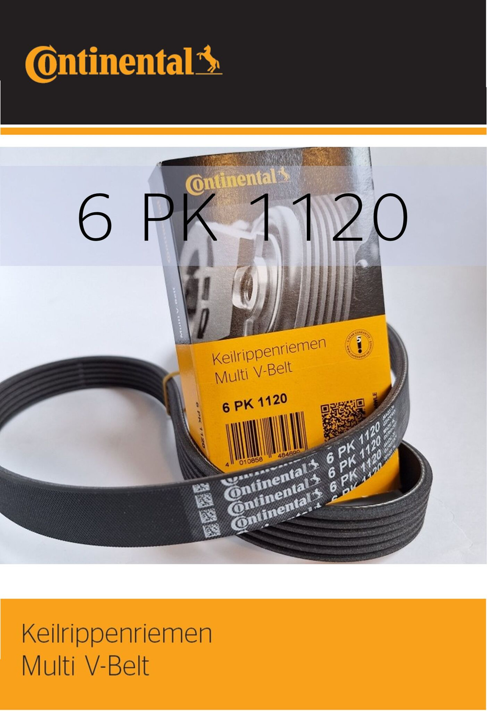Ремень генератора Continental 6PK1120