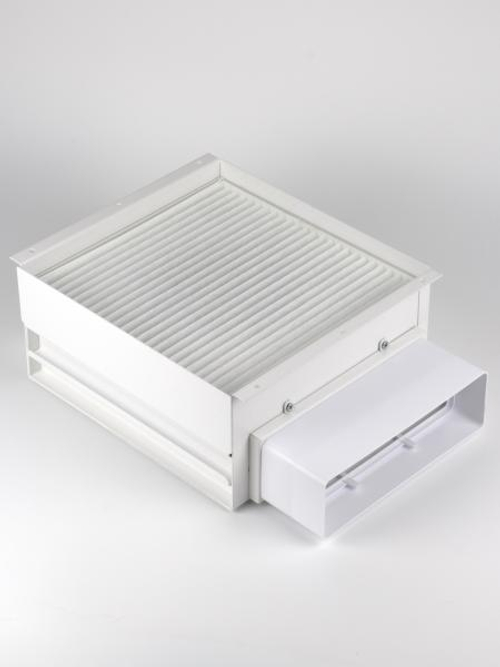Вытяжка для маникюра встраиваемая Polarus TD-MASTER-v2 (Правый выход) с набором воздуховодов и регулятором мощности
