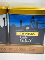 Чай черный Twinings "Lady Gray" листовой 3 упаковки рассыпного чая по 100г 300 г (Польша)