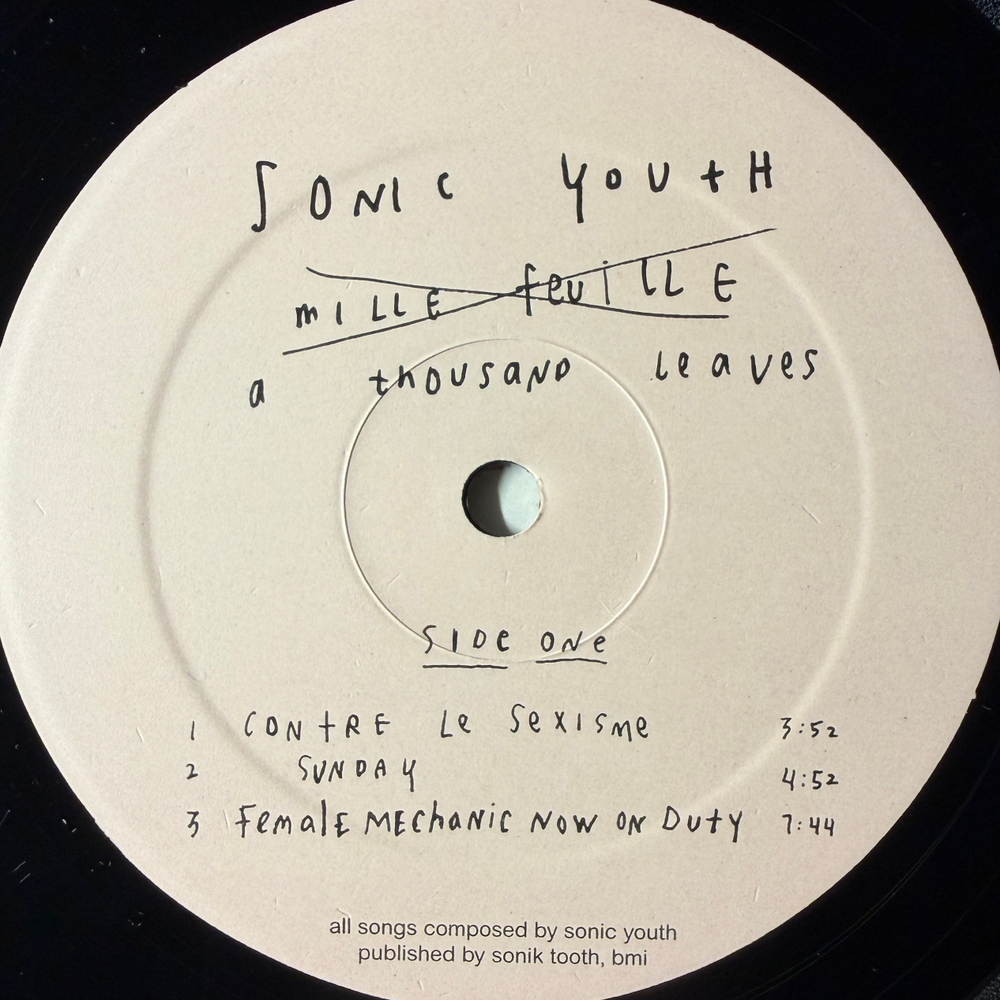 Sonic Youth – A Thousand Leaves (США 1998г.) Т