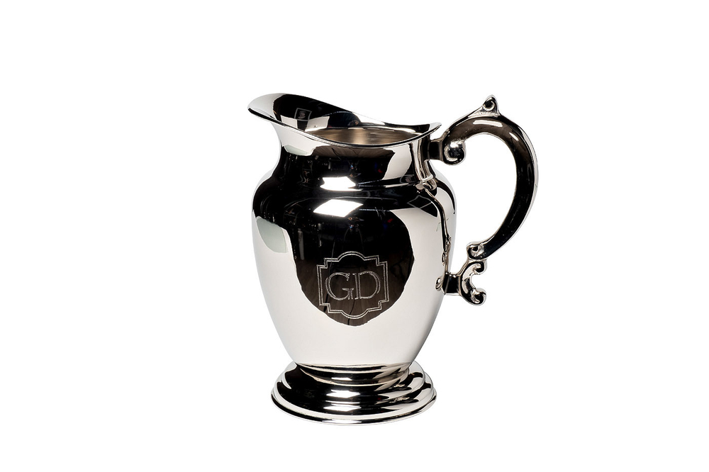 Кувшин для воды 22см Garda Decor латунный цвет xром 95IM-1053