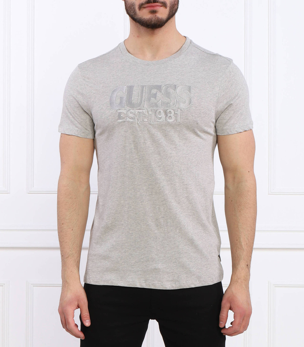 Футболка SS BSC EMBROIDERED G GUESS - серый(M3GI56 K9RM3)