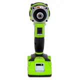 Шуруповерт ударный аккумуляторный Greenworks Арт. 3801407, GD24DD, 24V, бесщеточный, без АКБ и ЗУ — фото 4