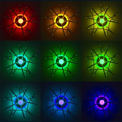 Citilux Джемини Смарт CL229A151E RGB Умная люстра Хром
