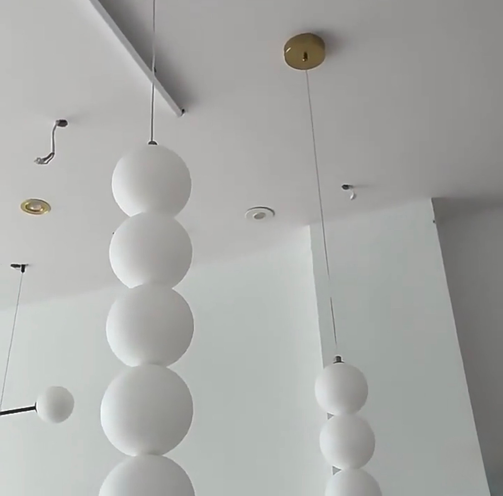 Pendant design lamp Abacus by Terzani
