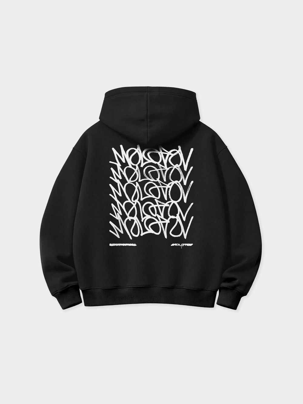 Зип-худи MLTV Wall Code Черный