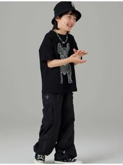 Брюки карго с наружными карманами