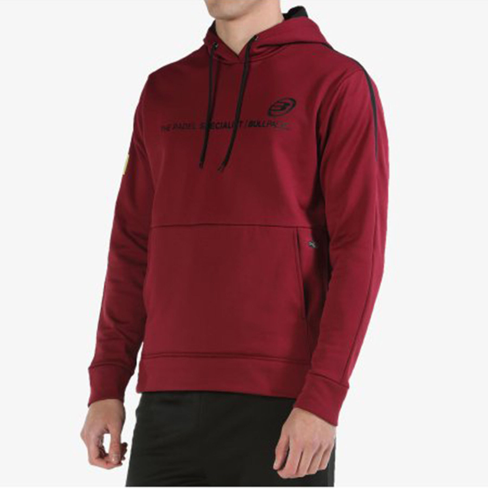 Мужская кофта теннисная Bullpadel Lipis Hoody Men - Red