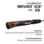 Зимняя удочка Maximus REVOLT ICE XS ELITE 301MH 0,75м до 40гр