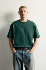 БАЗОВАЯ ФУТБОЛКА HEAVYWEIGHT /03 — ZARA