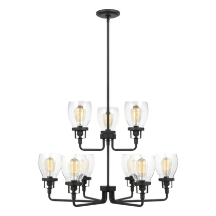 Люстра Visual Comfort Belton Nine Light Up Chandelier