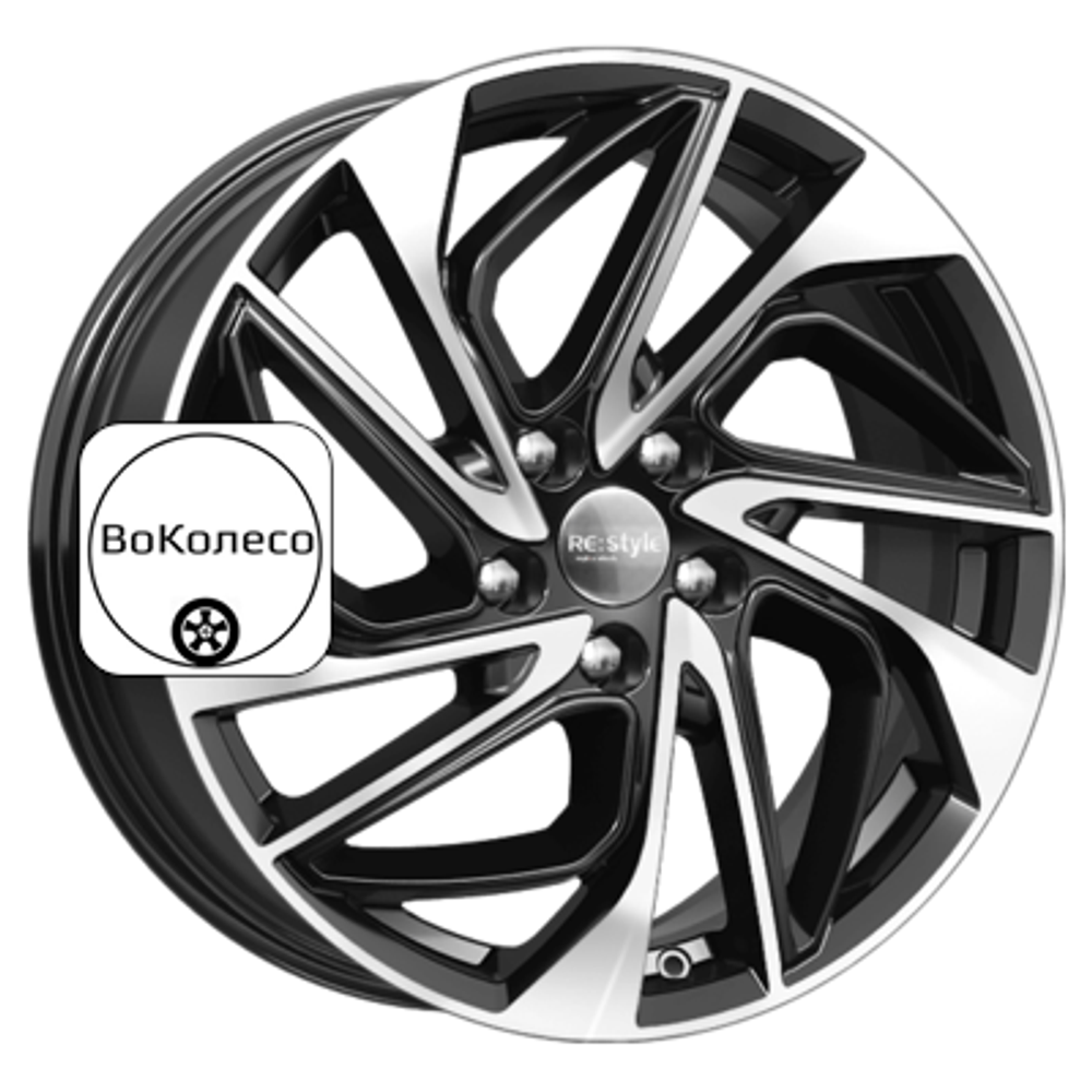 7x18/5x114,3 ET45 D60,1 КС883 Алмаз черный SK iFree Original