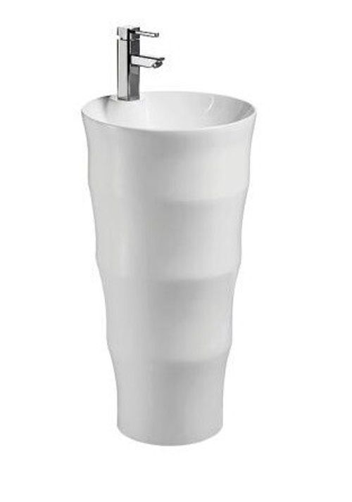 Раковина напольная CeramaLux 42 см G308