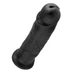 Фаллоимитатор на присоске King Cock 10" Cock, черный (Цвет: черный)