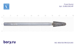 Фреза алмазная стандартная Frank Dental типа HP - D.850.040.HP