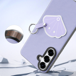 Чехол фиолетового цвета (Lilac Purple) для Samsung Galaxy S26+ Плюс, серия Luvy Series Case (со съемным ремешком) от Dux Ducis
