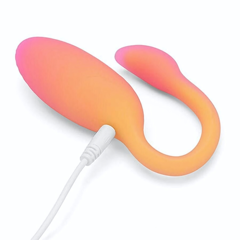 Оранжевый вибратор Flamingo Max (Цвет: оранжевый)