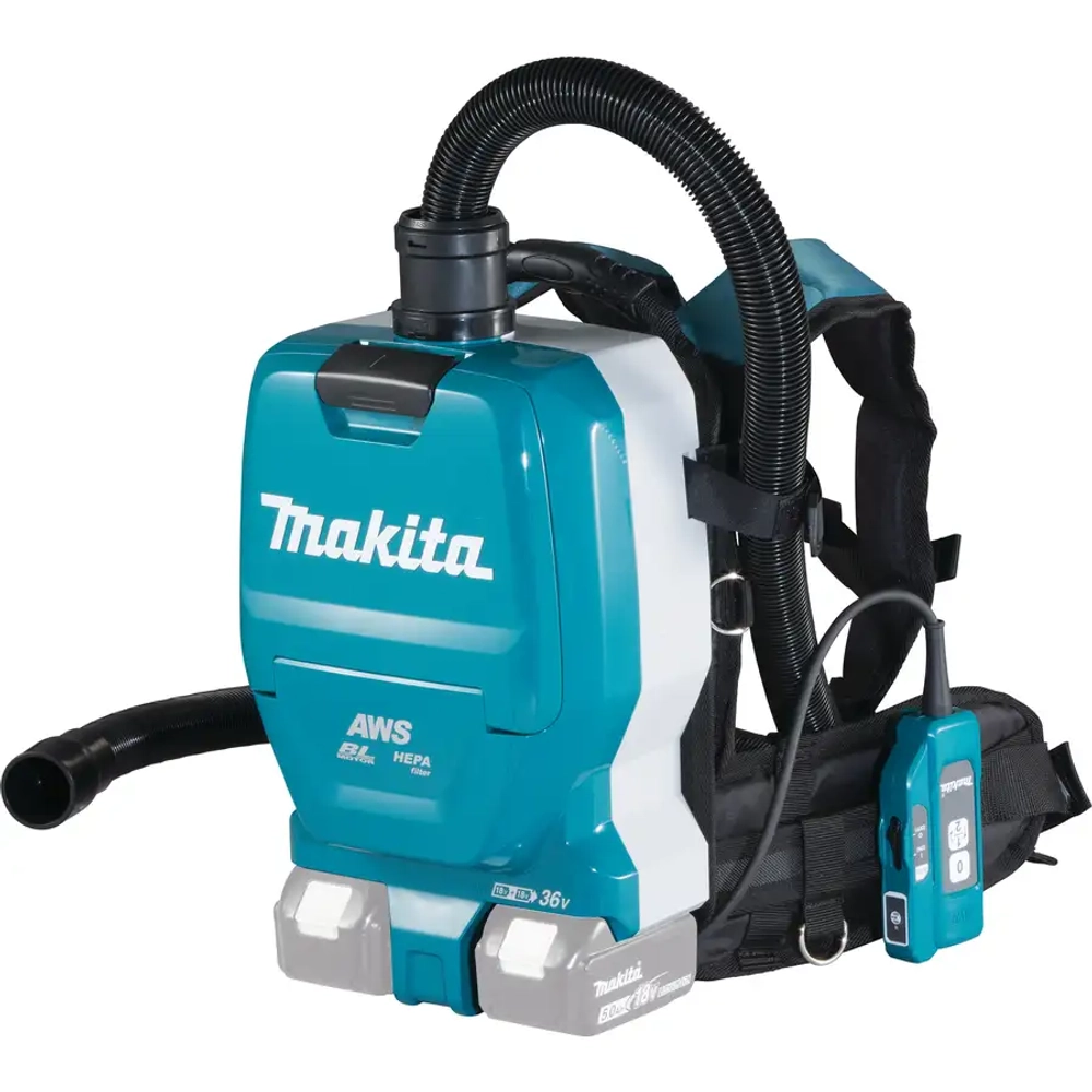 Аккумуляторный ранцевый пылесос Makita DVC265ZXU