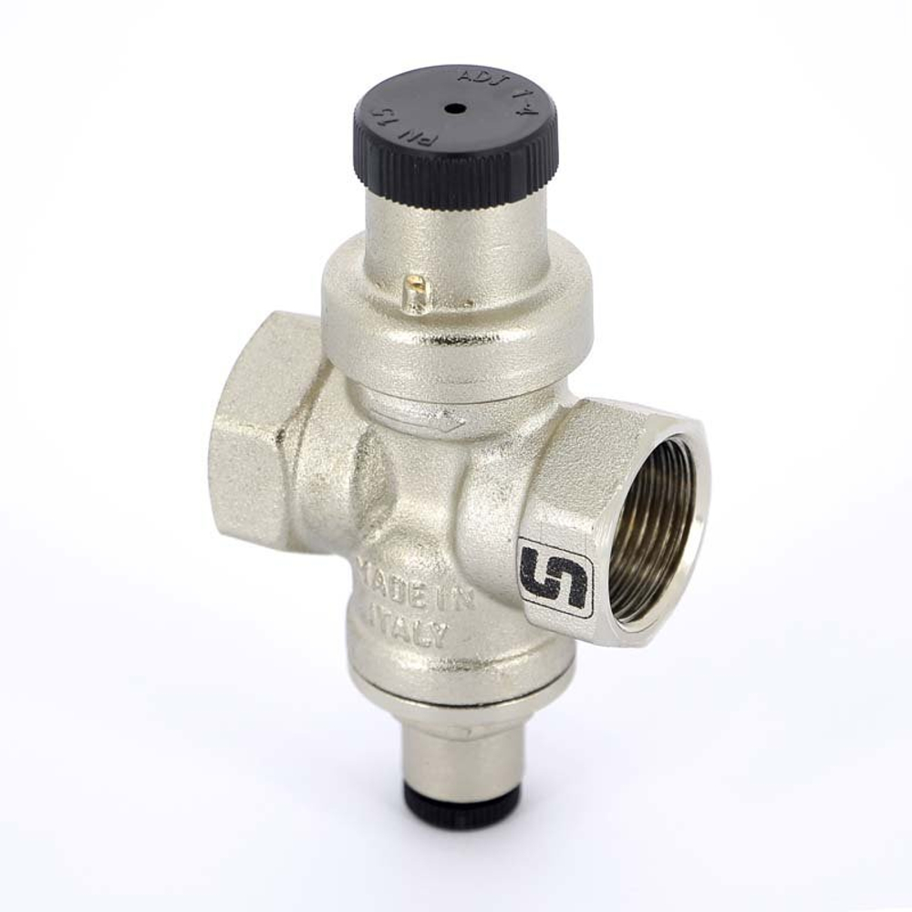Редуктор давления Varmega VM12502, 3/4", PN16, поршневой, с присоединением к манометру