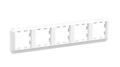 Рамка пластиковая на 5 постов универсальная Systeme Electric AtlasDesign Antique Лотос ATN101305