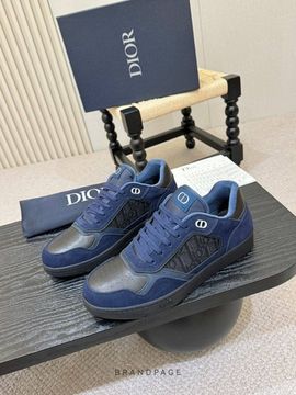 Кроссовки синие с серыми и чёрными вставками от Dior BP5-873712