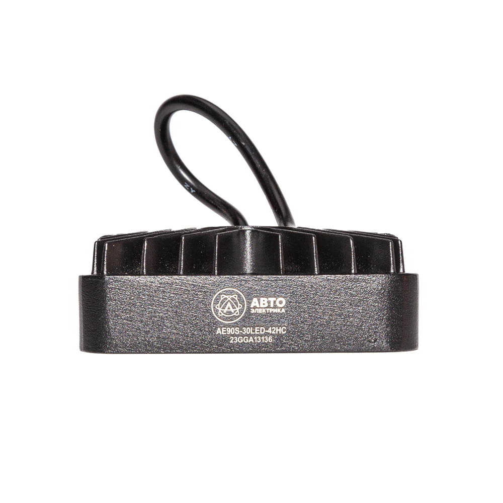 AE90S-30LED-42HC Фара светодиодная дополнительная, квадратная 110*42*140, направленный свет, 30 диодов, крепление по центру, 90 Вт, 10-30 В