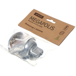 Завертка Apecs, WC-K-0803-CR Megapolis, 00023004, с замком, хром