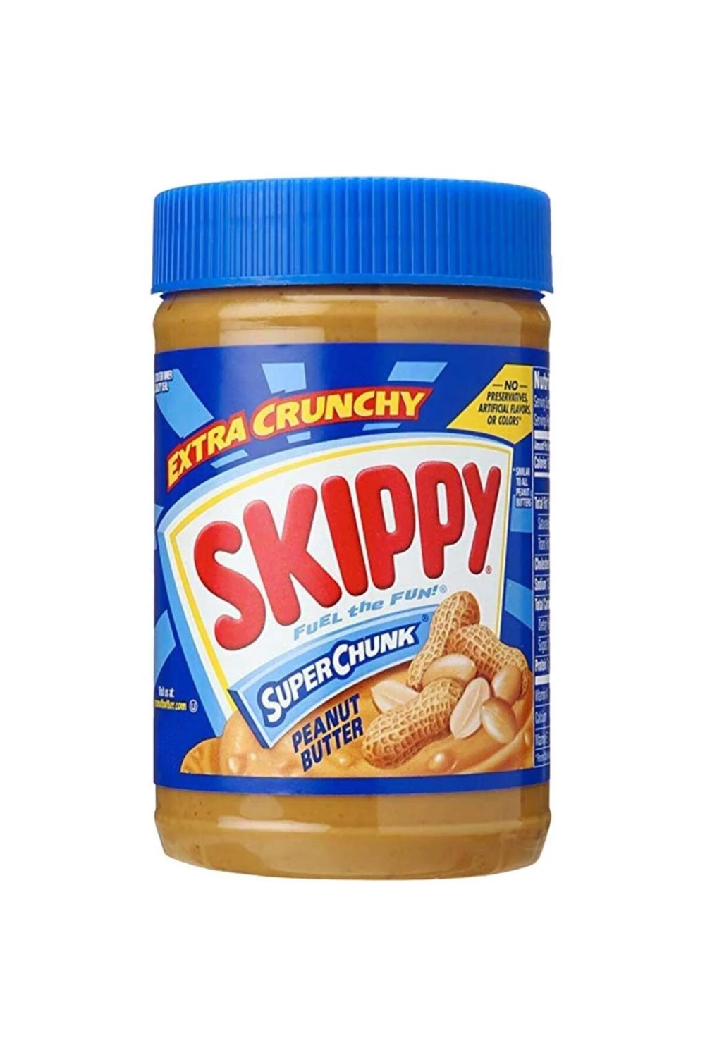 Общие бренды Арахисовое масло с кусочками арахиса 454 г - SKIPPY