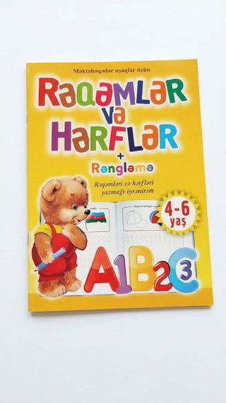 Rəqəmlər və hərflər + Rəngləmə