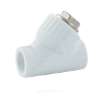 Фильтр PP-R сетчатый белый Дн 20х45гр внутренняя пайка VALFEX 10141020