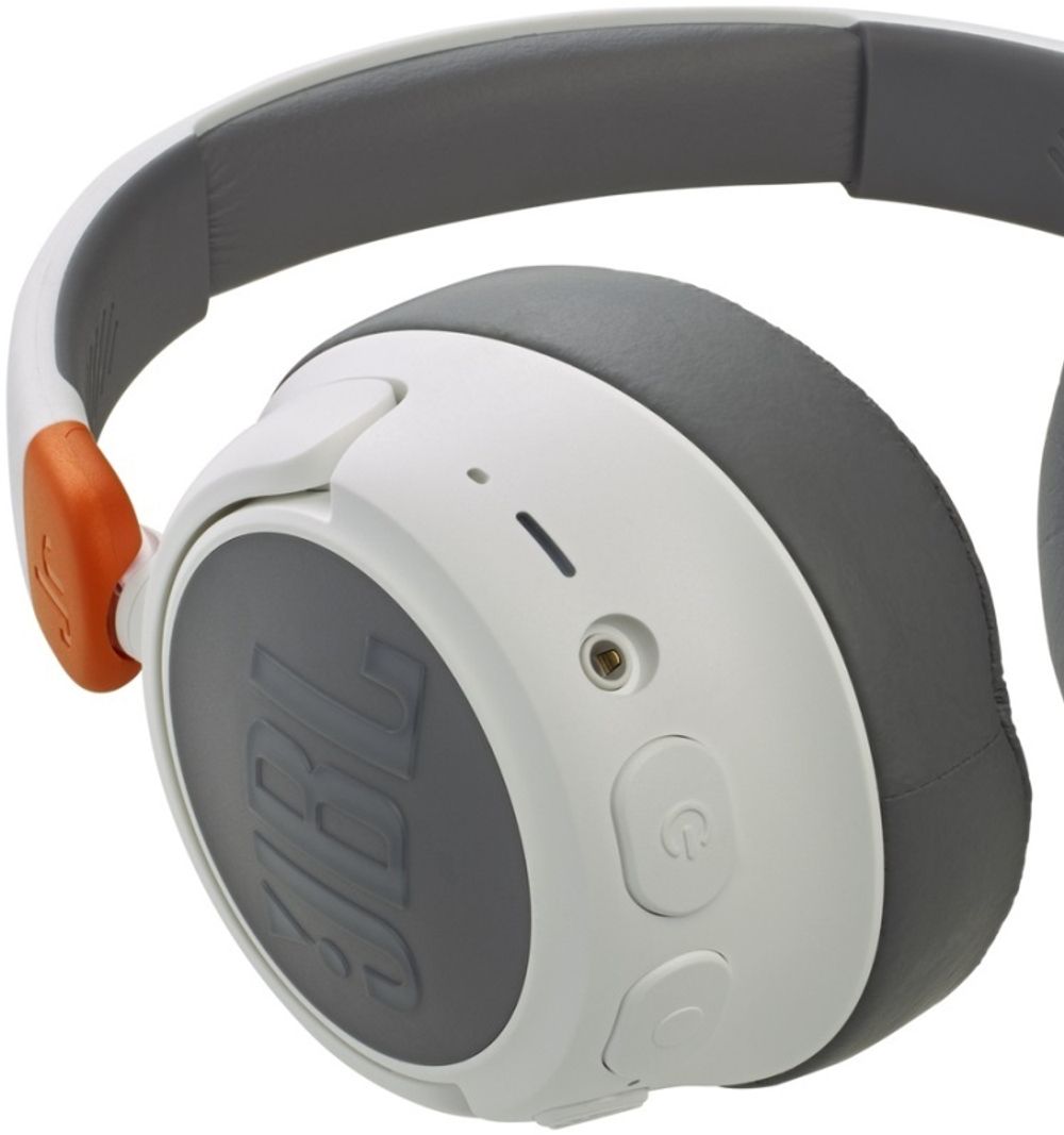Детские беспроводные наушники JBL Junior 470NC, белый - 4