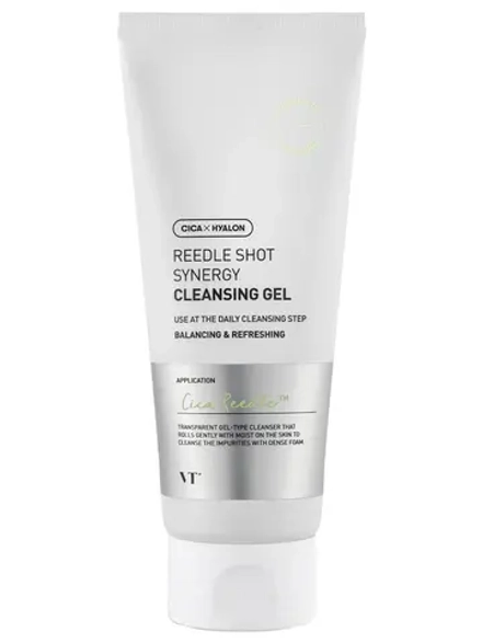 VT Cosmetics Успокаивающий гель для умывания с центеллой и чайным деревом Reedle Shot Synergy Cleansing Gel 150 мл