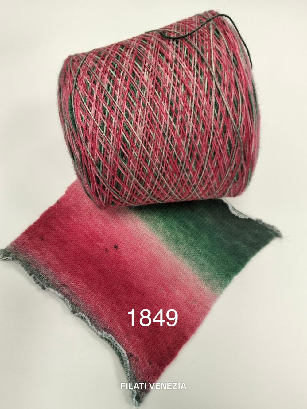 Calzetteria Degrade, Filati Venezia, 75% меринос 25% ра, 400 м/100гр цвет 1849