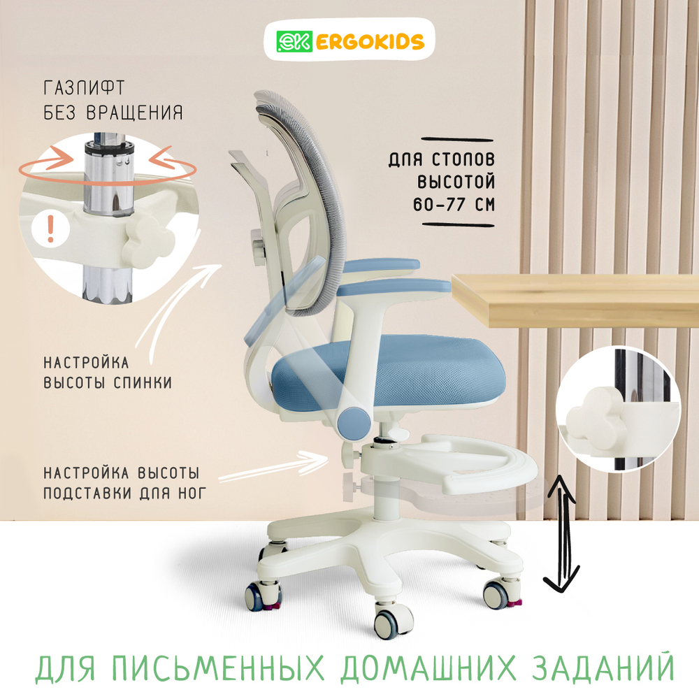 Стул для школьника Ergokids Bambi Air Y-309