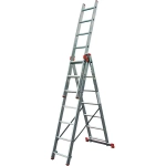 Трехсекционная универсальная лестница TRIBILO 3х6 Krause 129642