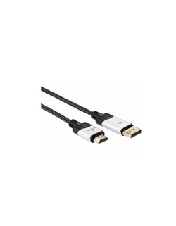 Кабель VCOM CG608M-1.8M Кабель-переходник DisplayPort M-> HDMI M 4K@60Hz 1.8m VCOM (CG608M-1.8M) [4895182211292]