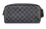 Louis Vuitton Dopp damier graphite wash bag