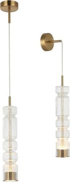 Светильник подвесной настенный LED 12W 3000К 4023/05/01PW бронза Up and down Stilfort