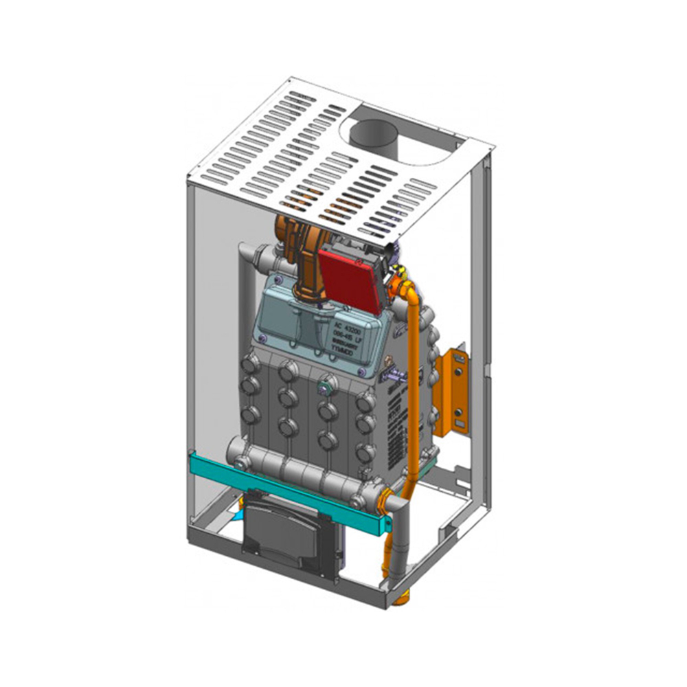 Котел газовый Ferroli FORCE W 60 конденсационный, настенный, 1 конт., закр. кам. сгор.